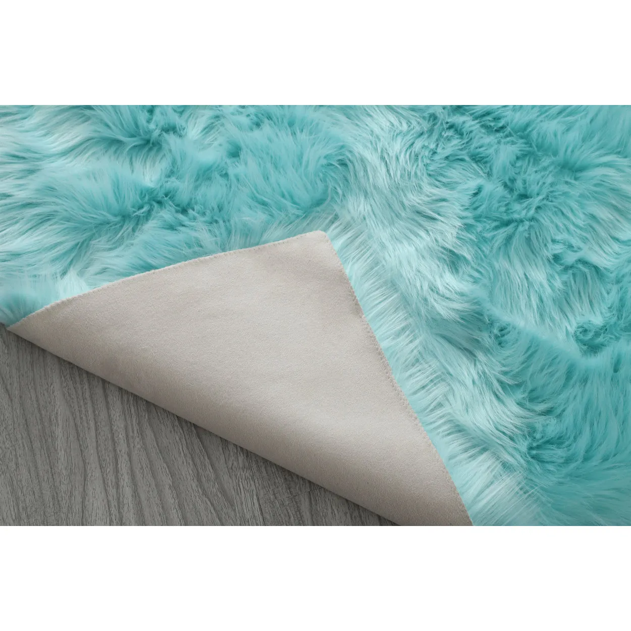 "Cozy Collection" Ultra Soft Fluffy Faux Fur Sheepskin Area Rug