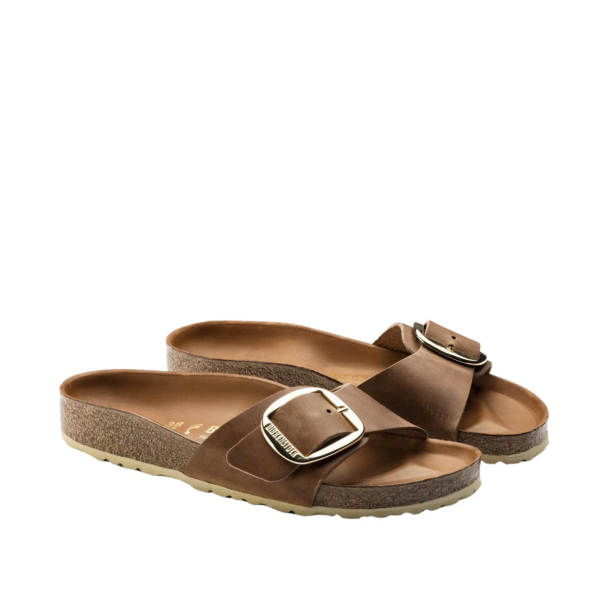 Sandali Donna Birkenstock Madrid Big Buckle Marrone