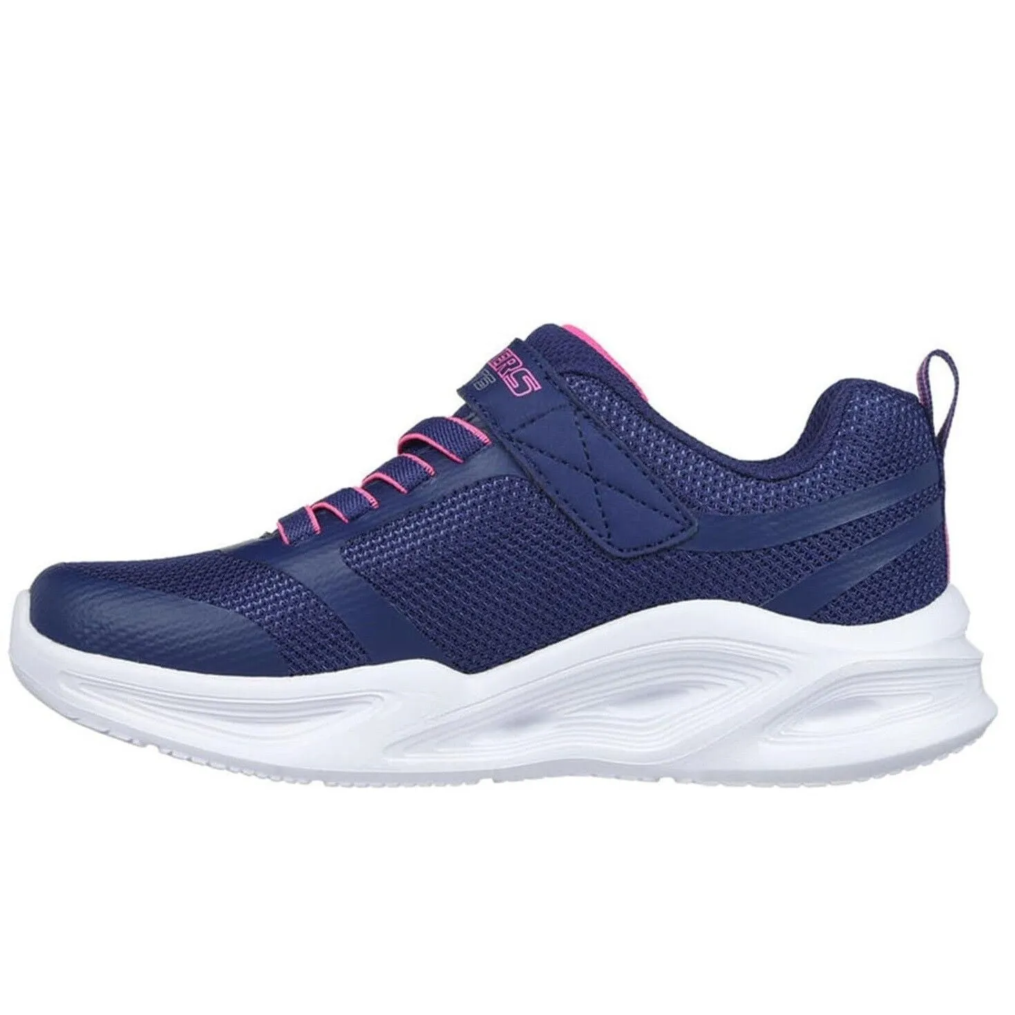 Scarpe da bambina SKECHERS art 303715LNVY sneakers con luci navy