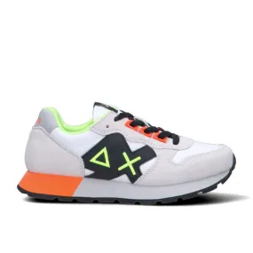 Scarpe SUN 68 Sneakers Boy's Jaki Fluo Teen Colore Bianco