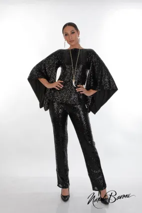 Sequin Kimono Top - La Scala