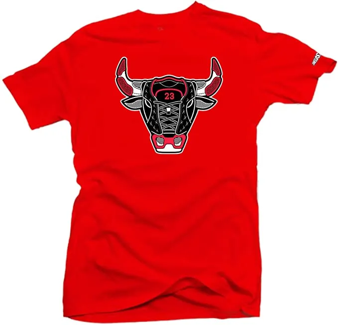 Shirt To Match Jordan 9 Chile Red Shoes - Bull 9 Sneaker Match Shirts