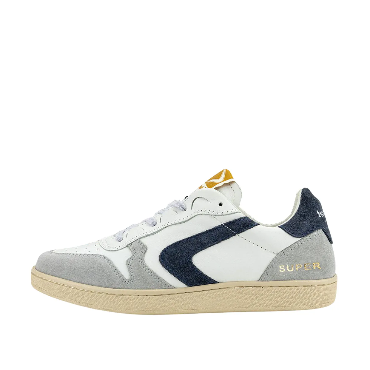 Sneakers Uomo Valsport Super Suede Grigio / Bianco / Blu