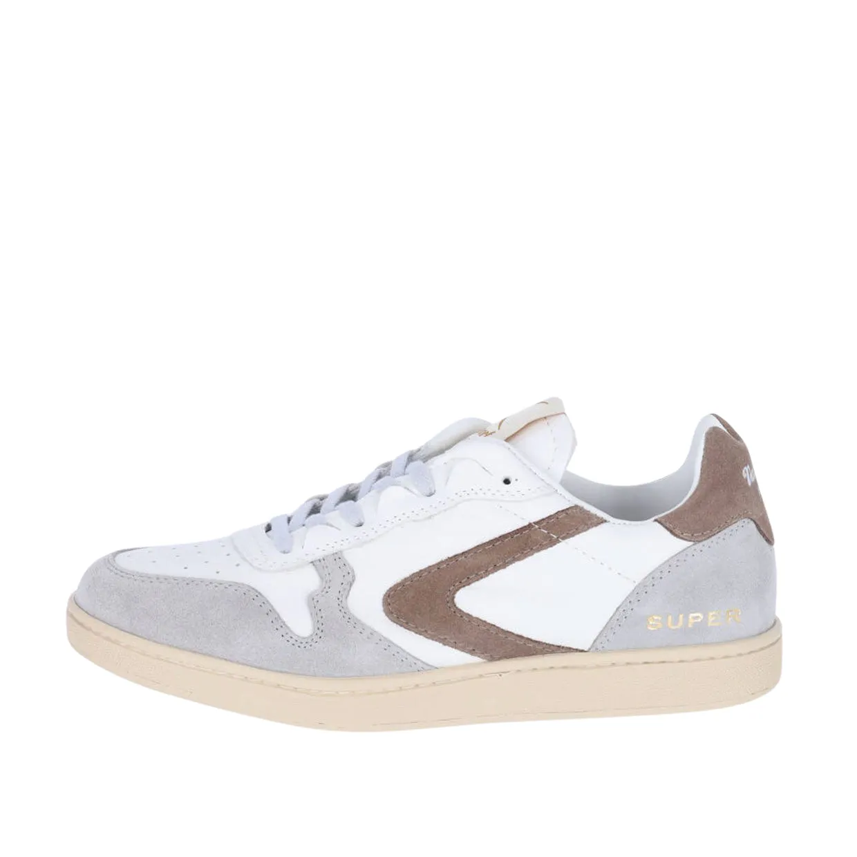 Sneakers Uomo Valsport Super Suede Grigio / Bianco / Marrone