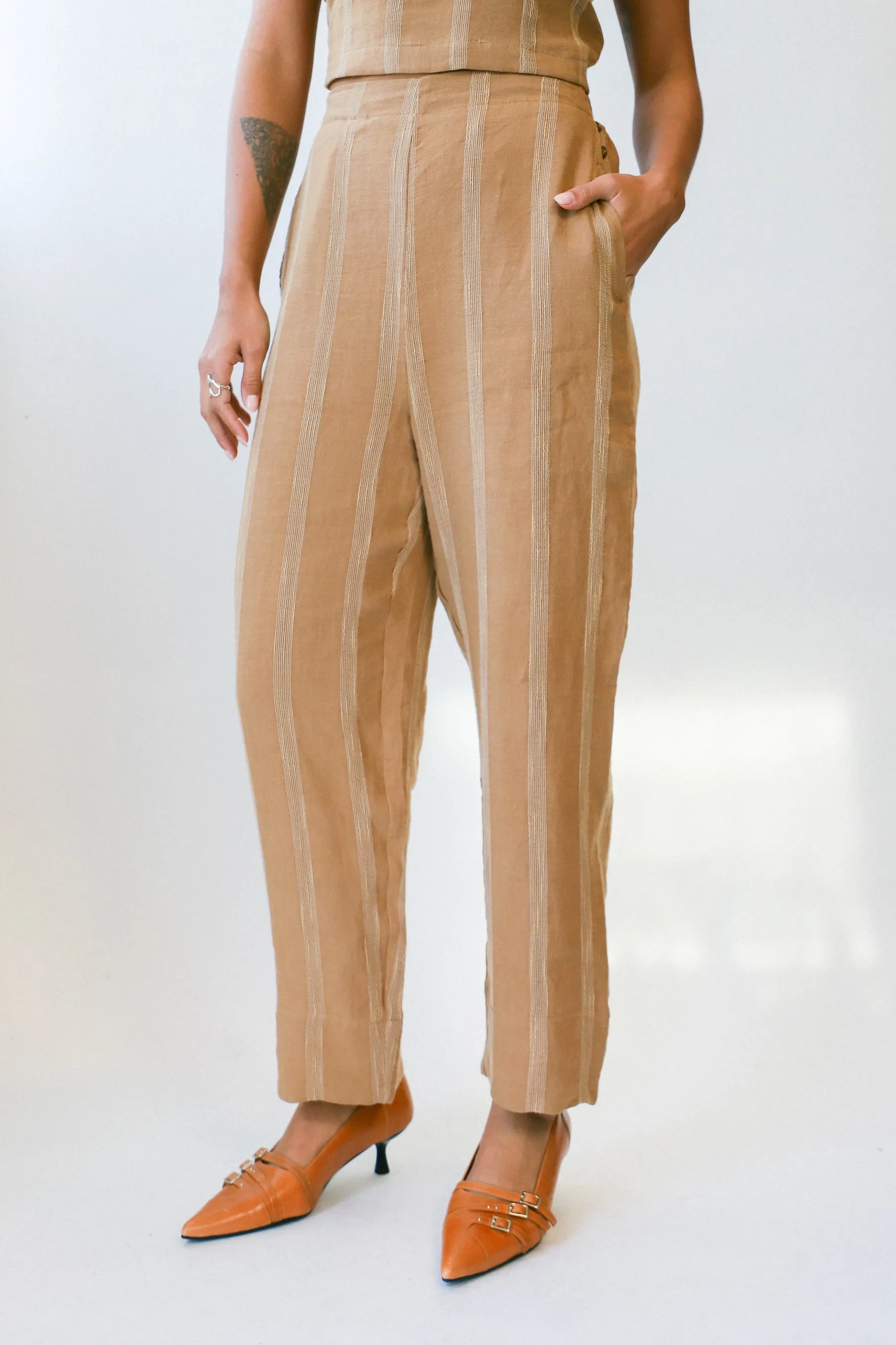 Straw Charlotte Pant