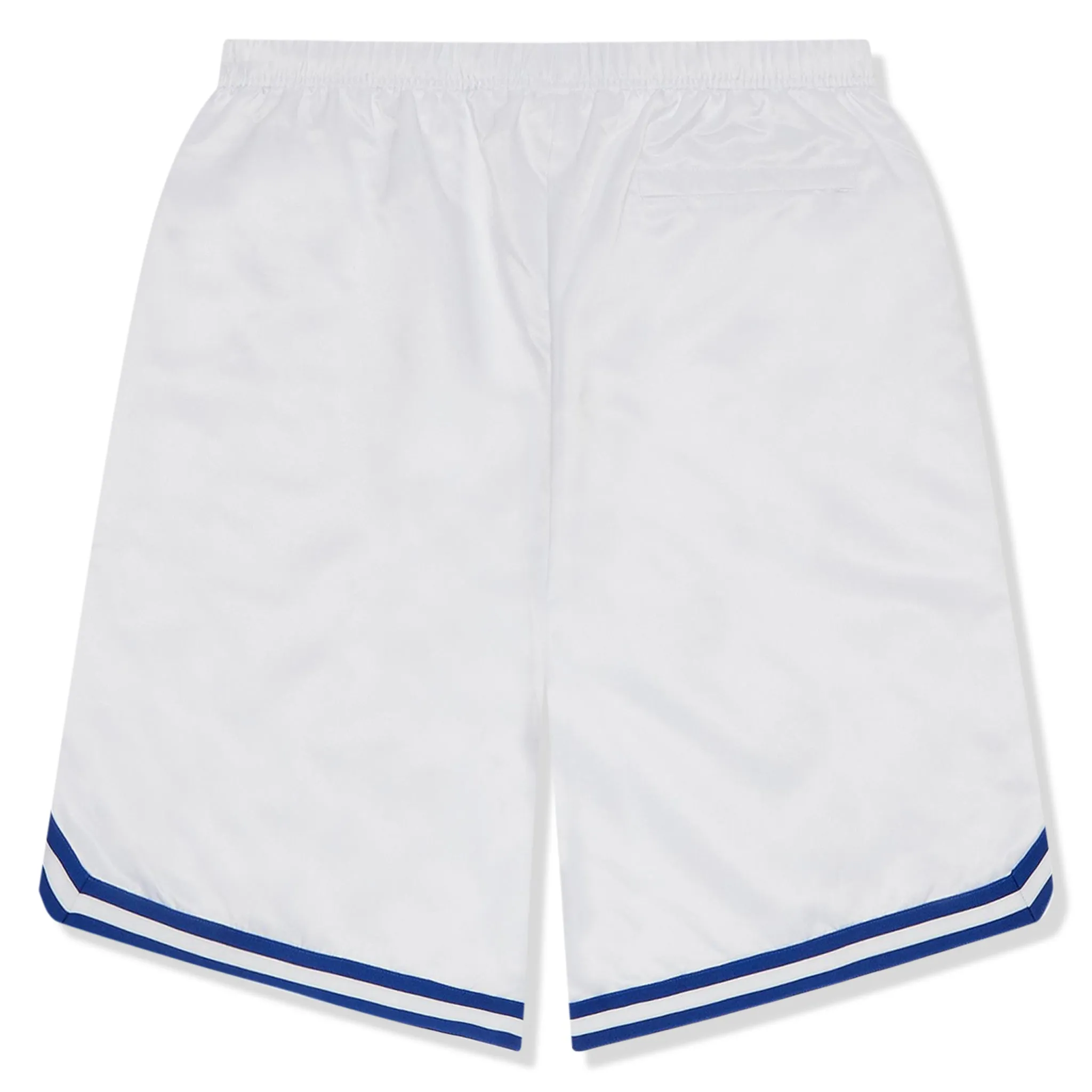 Supreme Mitchell & Ness Satin White Basketball Shorts