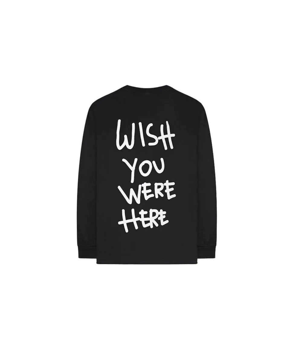 Travis Scott Greeting From L/S Tee Black