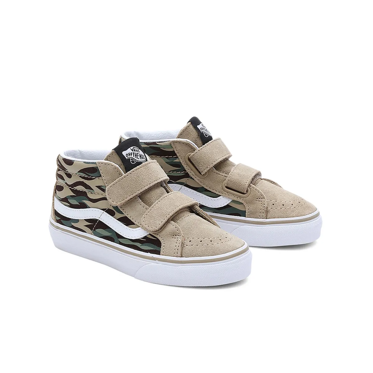 UY SK8-MID REISSUE V FLAME CAMO LIGHT BROWN / MULTI