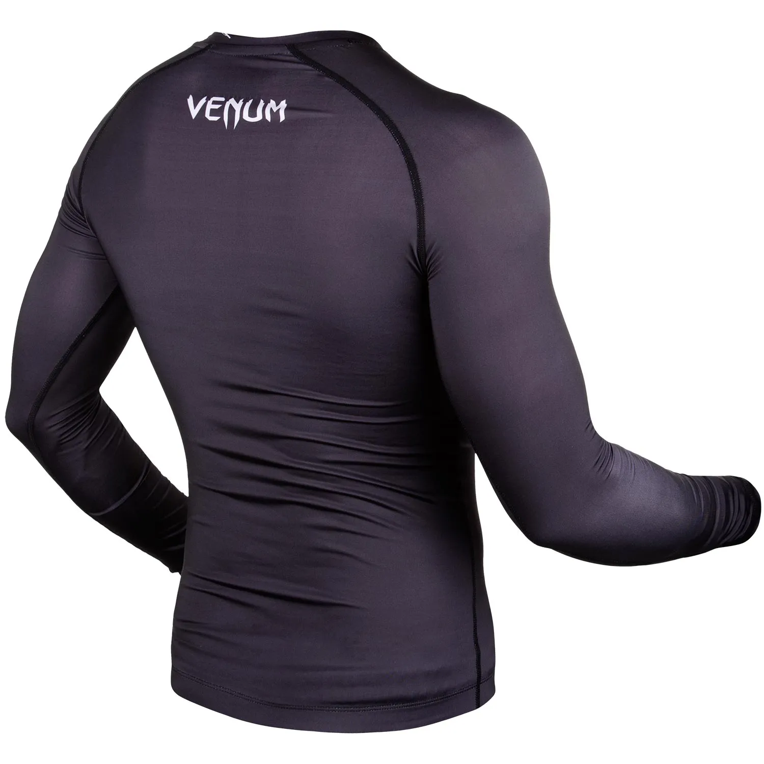 Venum Contender 3.0 Compression T-shirt - Long Sleeves - Black/White