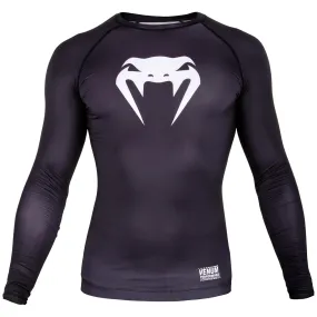 Venum Contender 3.0 Compression T-shirt - Long Sleeves - Black/White