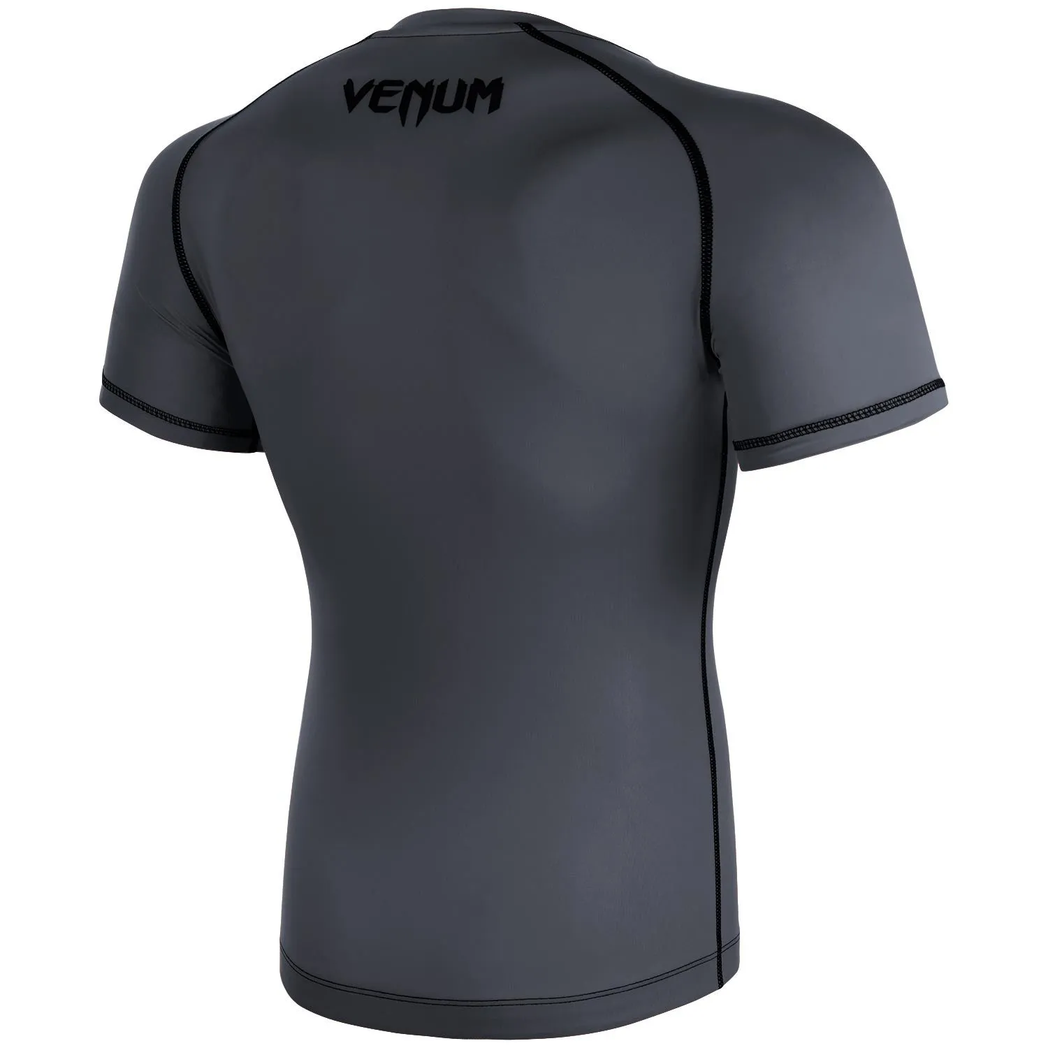 Venum Contender 3.0 Compression T-shirt - Short Sleeves - Heather Grey/Black