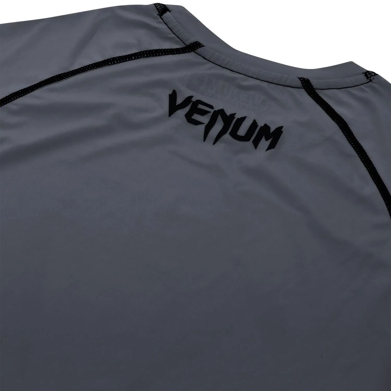 Venum Contender 3.0 Compression T-shirt - Short Sleeves - Heather Grey/Black