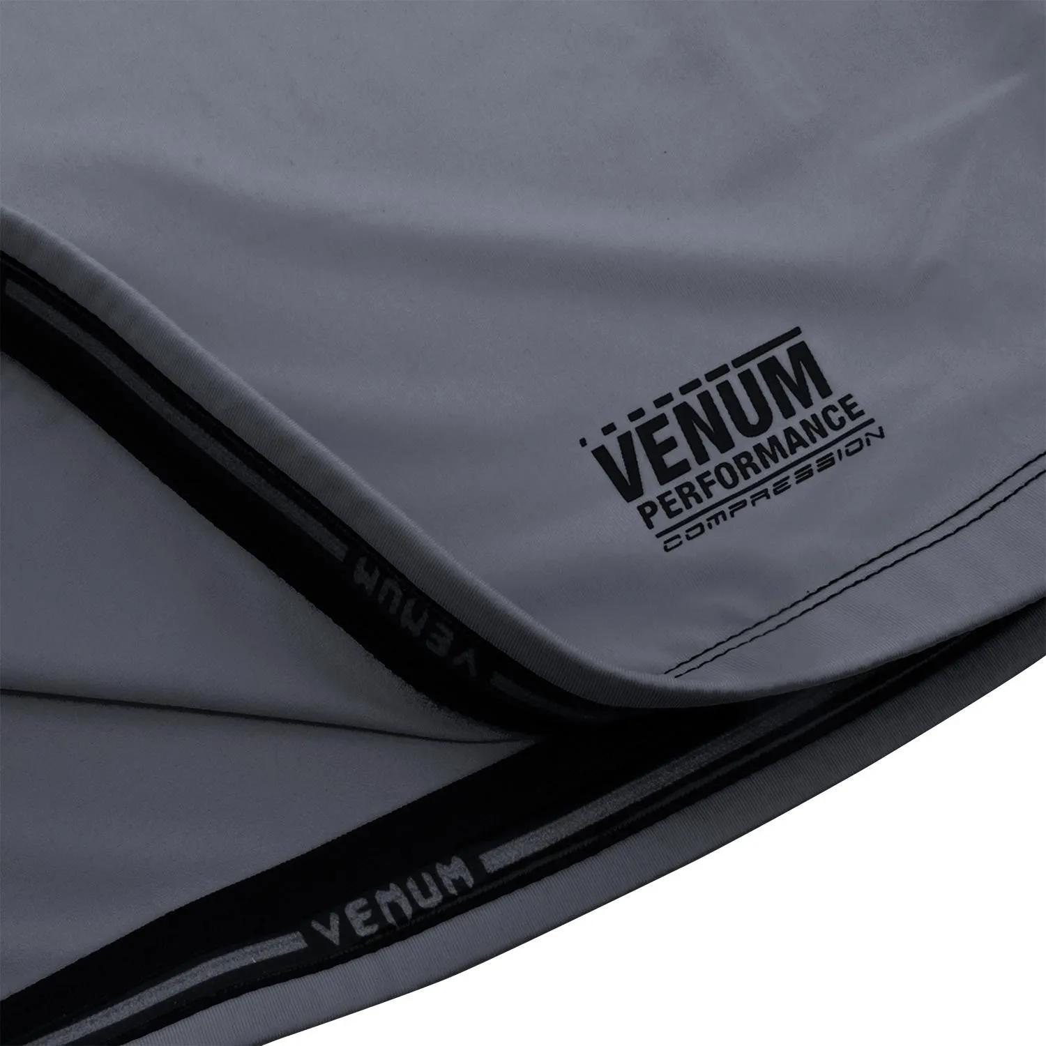 Venum Contender 3.0 Compression T-shirt - Short Sleeves - Heather Grey/Black