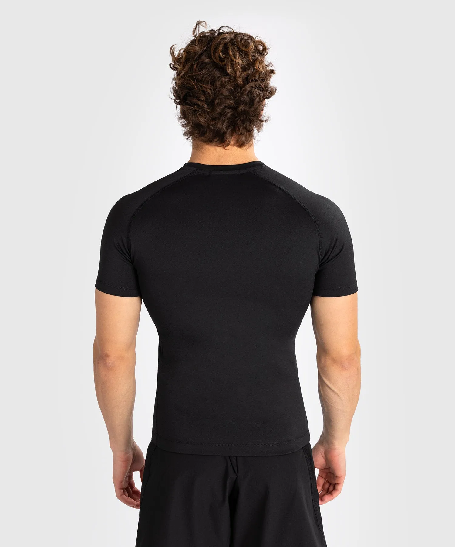 Venum Contender Men’s Short Sleeve Rashguard - Black/White