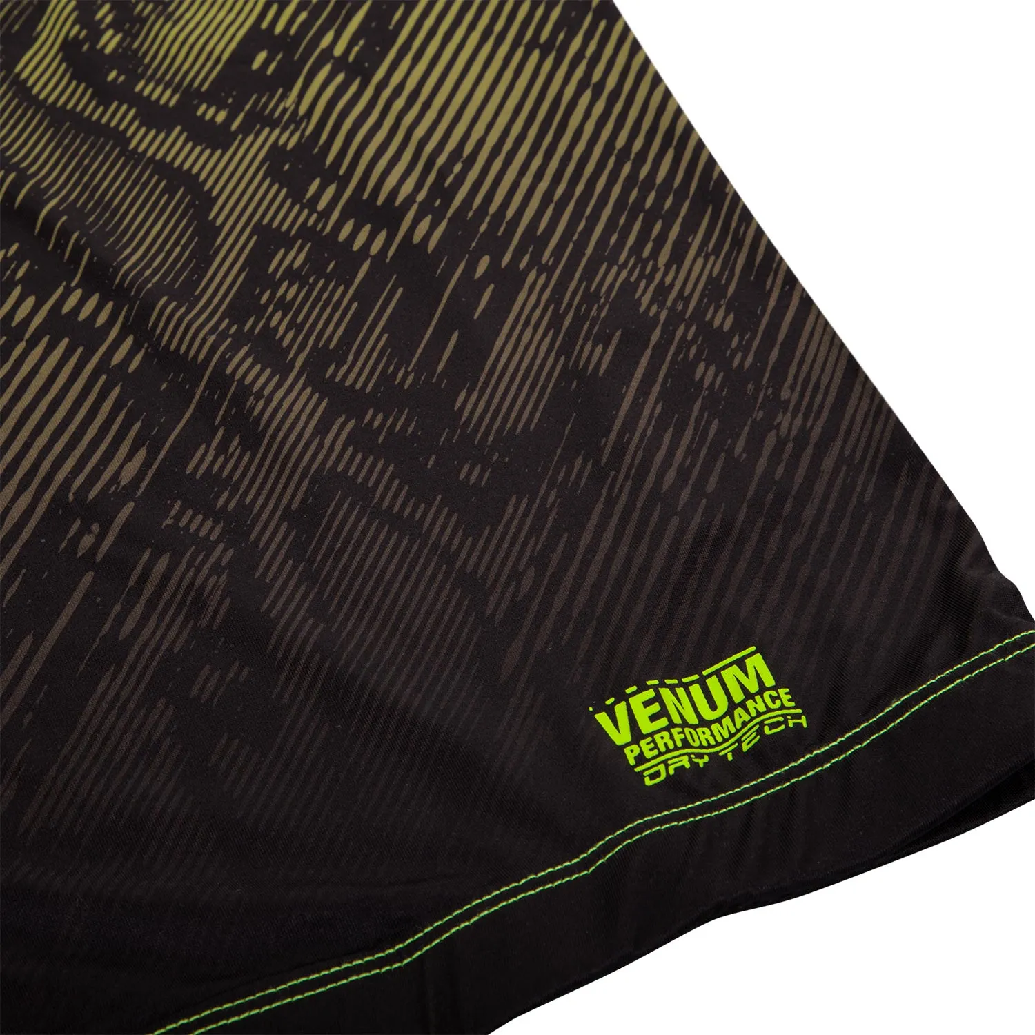 Venum Fusion Compression T-shirt - Long Sleeves - Black/Yellow