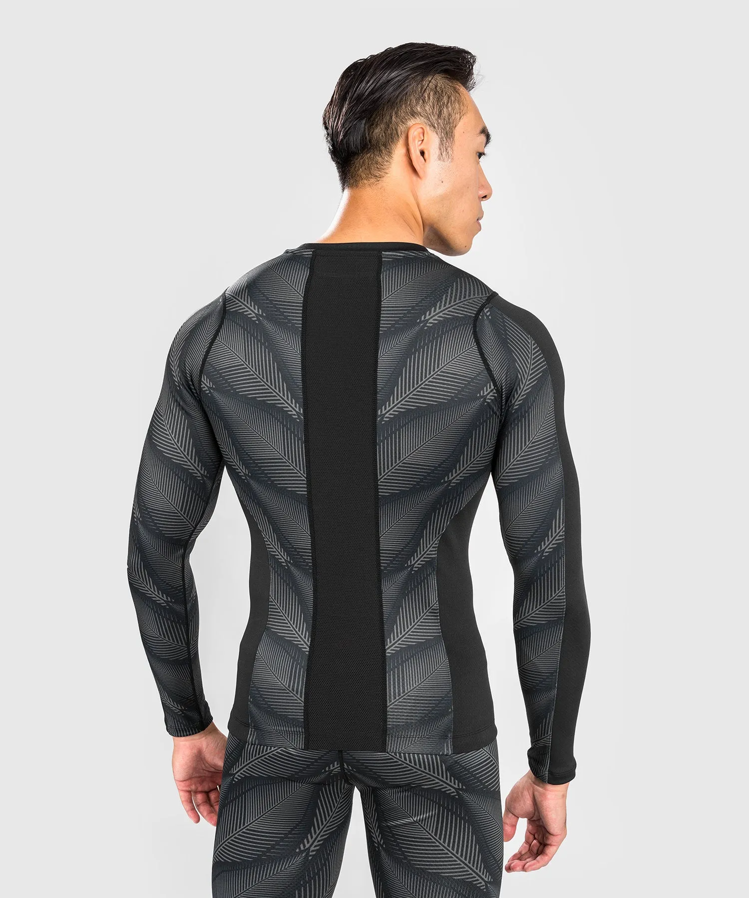 Venum Phantom Rashguard Long Sleeves - Black/Red