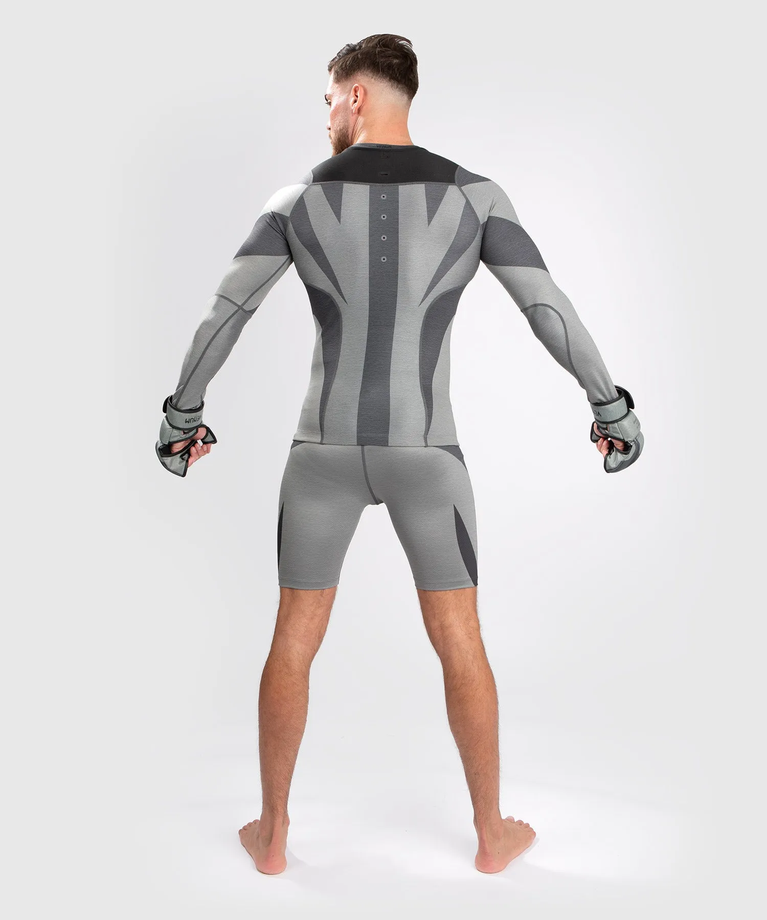 Venum Stone Rashguard - Long Sleeves  - Mineral Green