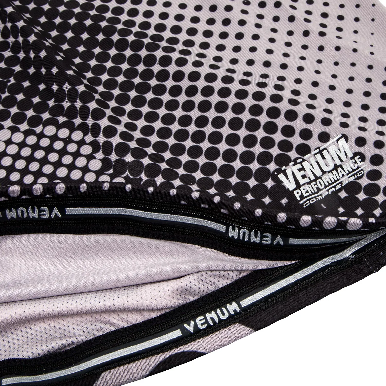 Venum Technical Compression T-shirt - Short Sleeves - Black/Grey