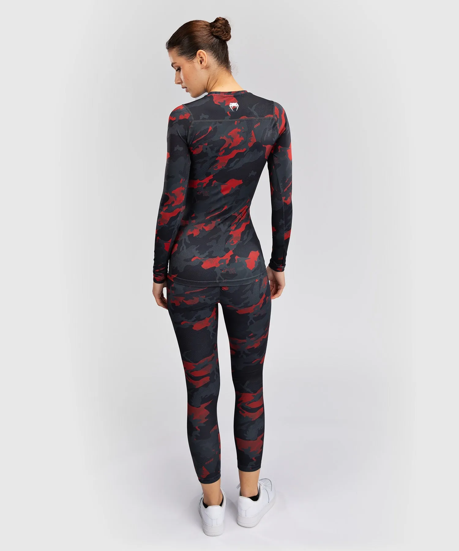 Venum x Sophia Rose Women’s Long Sleeve Rashguard - Urban Red Camo