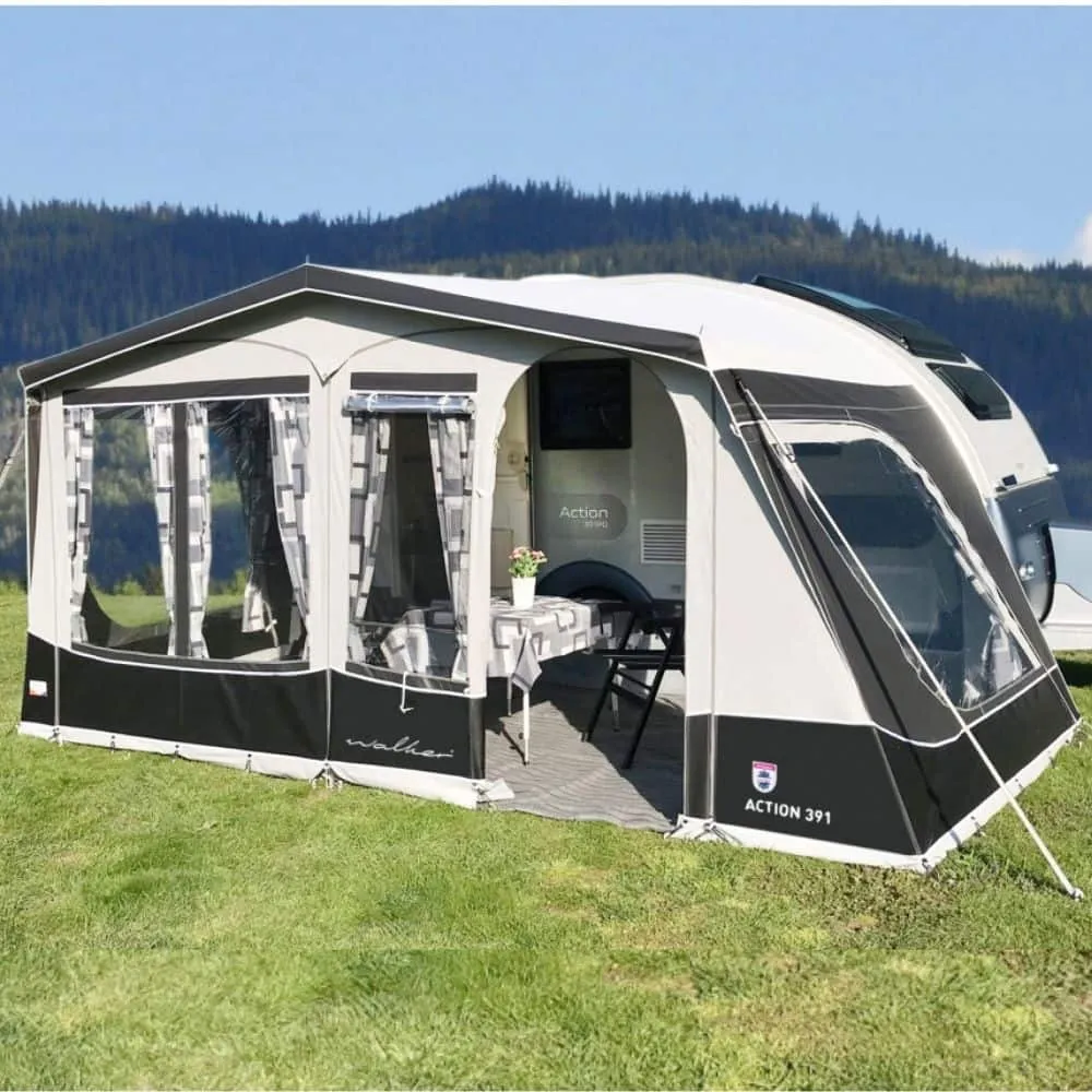 Walker Adria Action 391 PD/PH Caravan Awning (2024)   Free Storm Straps